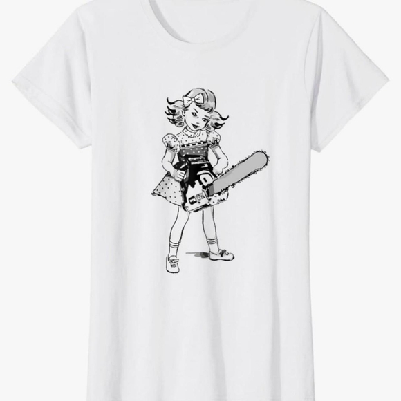 Tops - Womens XL goth girl baby tee